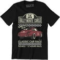 thumbnail image 1 of Monte Carlo Rally Mini classic car show Racing Race Vintage Gifts T-Shirt, 1 of 4