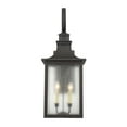 thumbnail image 1 of Monte Grande 4-Light Outdoor Wall Lantern in Slate, 1 of 5