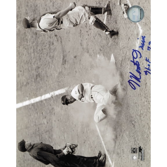 Monte Irvin Autographed 8x10 Photo New York Giants "HOF 73" SKU #245674