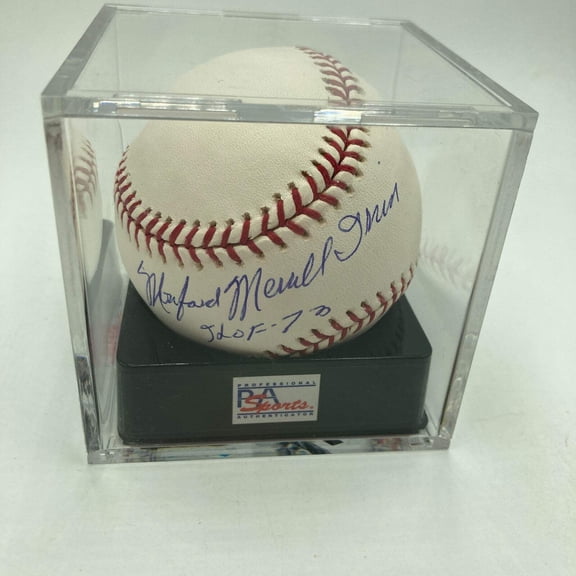 Monte Irvin Full Name Signed Major League Baseball PSA DNA Graded 10 GEM MINT