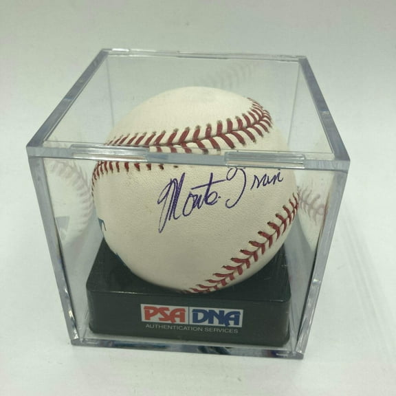 Monte Irvin Signed Major League Baseball PSA DNA Graded 9 MINT
