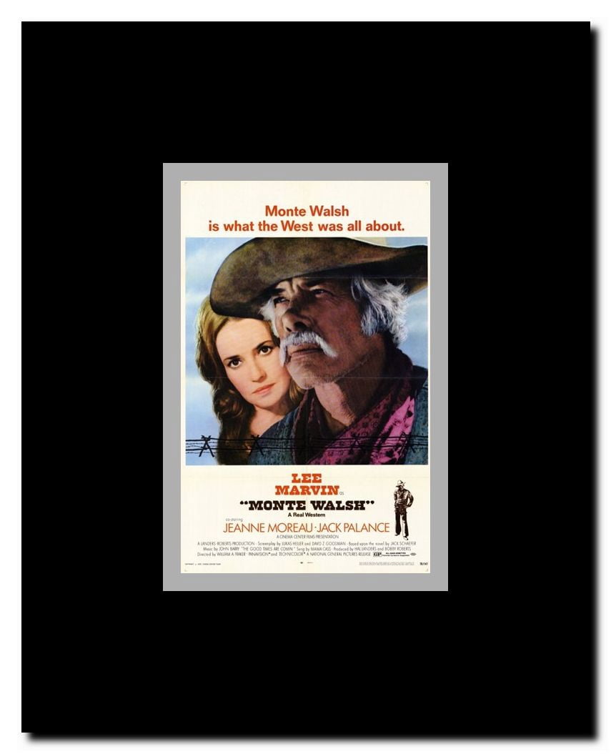 Monte Walsh Framed Movie Poster