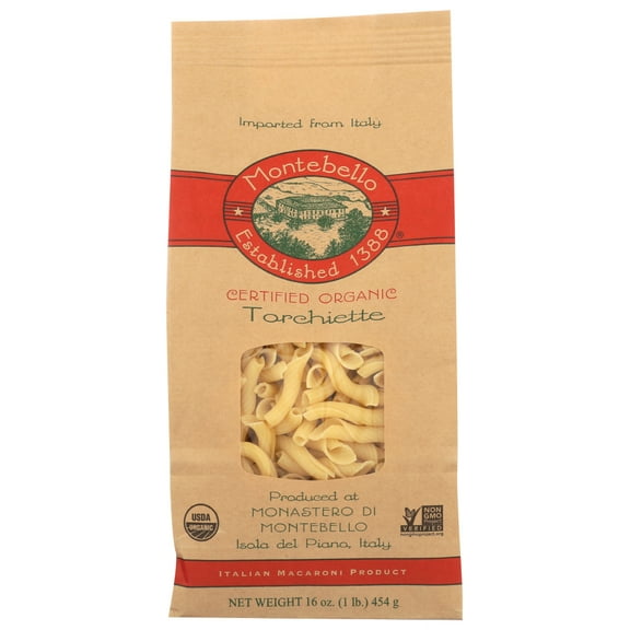 Montebello Certified Organic Torchiette, 16 Oz.