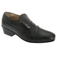 thumbnail image 1 of Montecatini Mens Pleated Vamp Softie Leather Shoes, 1 of 4