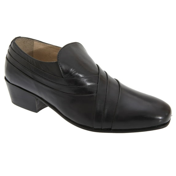 Montecatini Mens Pleated Vamp Softie Leather Shoes