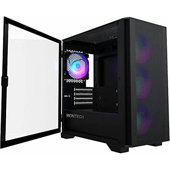 Montech AIR100ARGBBLACK AIR 100 ARGB Micro-ATX Tower