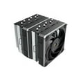 thumbnail image 1 of Montech Metal DT24 Base, High Performance Dual-Tower CPU Cooler, with 2X Metal 120 PWM Fans, 270W TDP, Intel LGA 1851, 1700, 1200 / AMD AM5, AM4 Compatible, 1 of 14