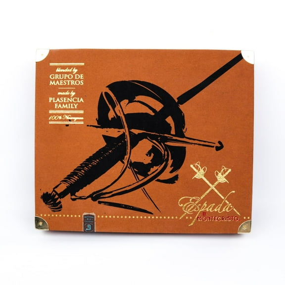 Montecristo Espada Quillon Empty Wood Cigar Box 9.75" x 8.25" x 1.5"