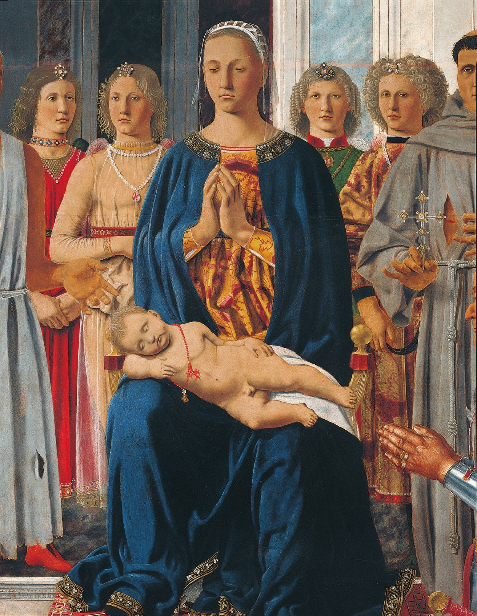 Montefeltro Altarpiece Canvas Art -  (18 x 24)