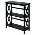 thumbnail image 1 of Montego 3-Shelf Bookcase-Black, 1 of 10