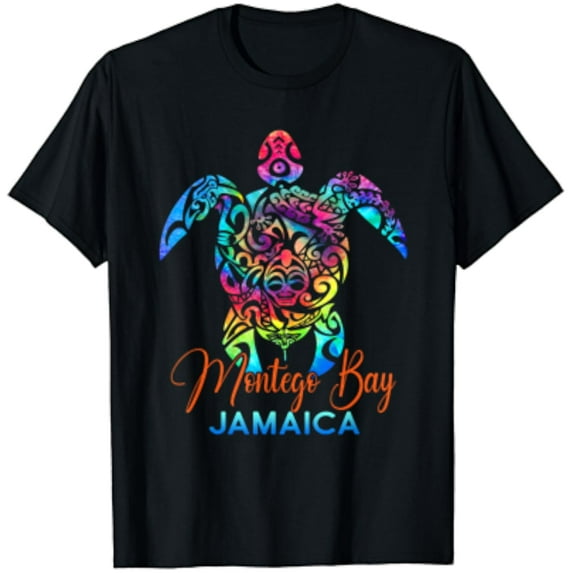 Montego Bay Jamaica Sea Turtle Family Vacation Summer 2023 T-Shirt Unisex S-5XL Hot Trending Shirt, Vintage Birthday Gift