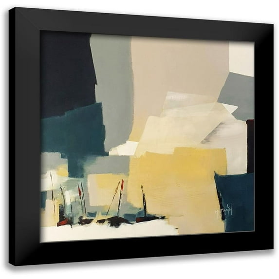 Montel, Fanou 12x12 Black Modern Framed Museum Art Print Titled - After The Storm