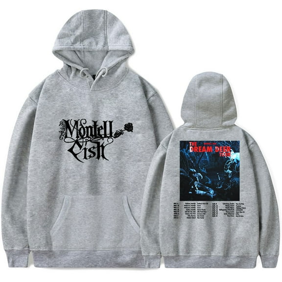 Montell Fish The Dream Deer Tour Merch Unisex Fashion Long Sleeve Sweatshirts Stylish Hoodies