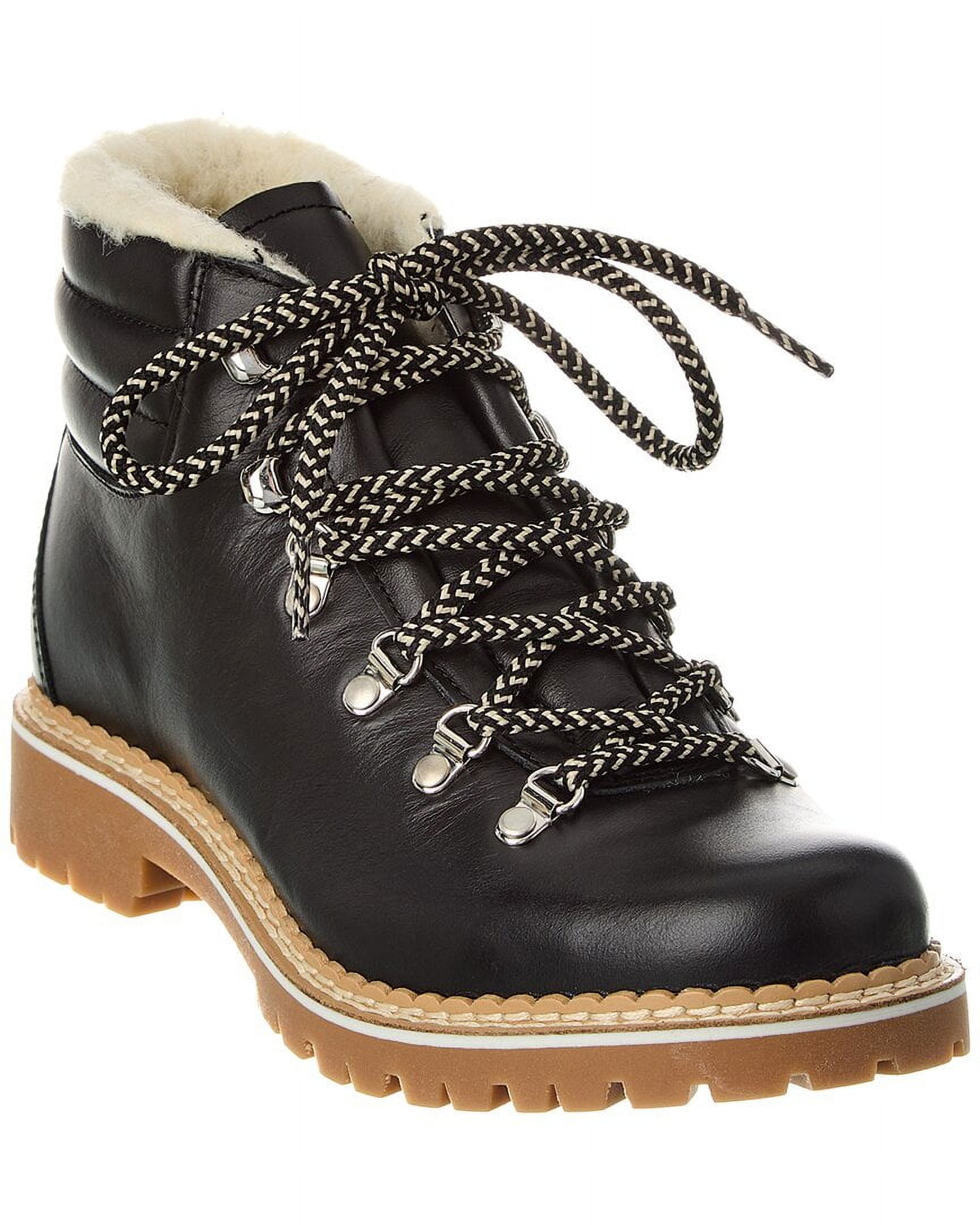 Montelliana 1965 Margherita Leather Booties 40 Black