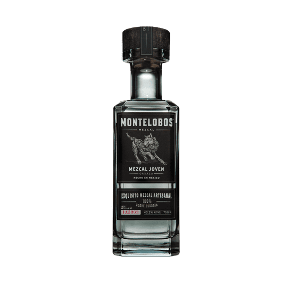Montelobos Mezcal Joven Oaxaca Artesanal, 43.2% ALC/VOL, 750 ml, Glass Bottle
