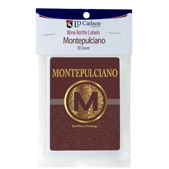 Montepulciano Style Wine Labels