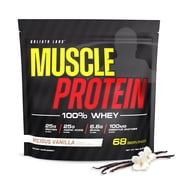 Colossal Labs Muscle Protein Whey Powder [5 lbs/pack of 1]  Cold Filtered, 25g Pure Protein, 6.6g BCAAs Packaging May Vary 5LB, Vanilla