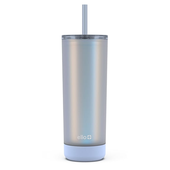 Monterey 24oz Double Wall Plastic Tumbler with Straw