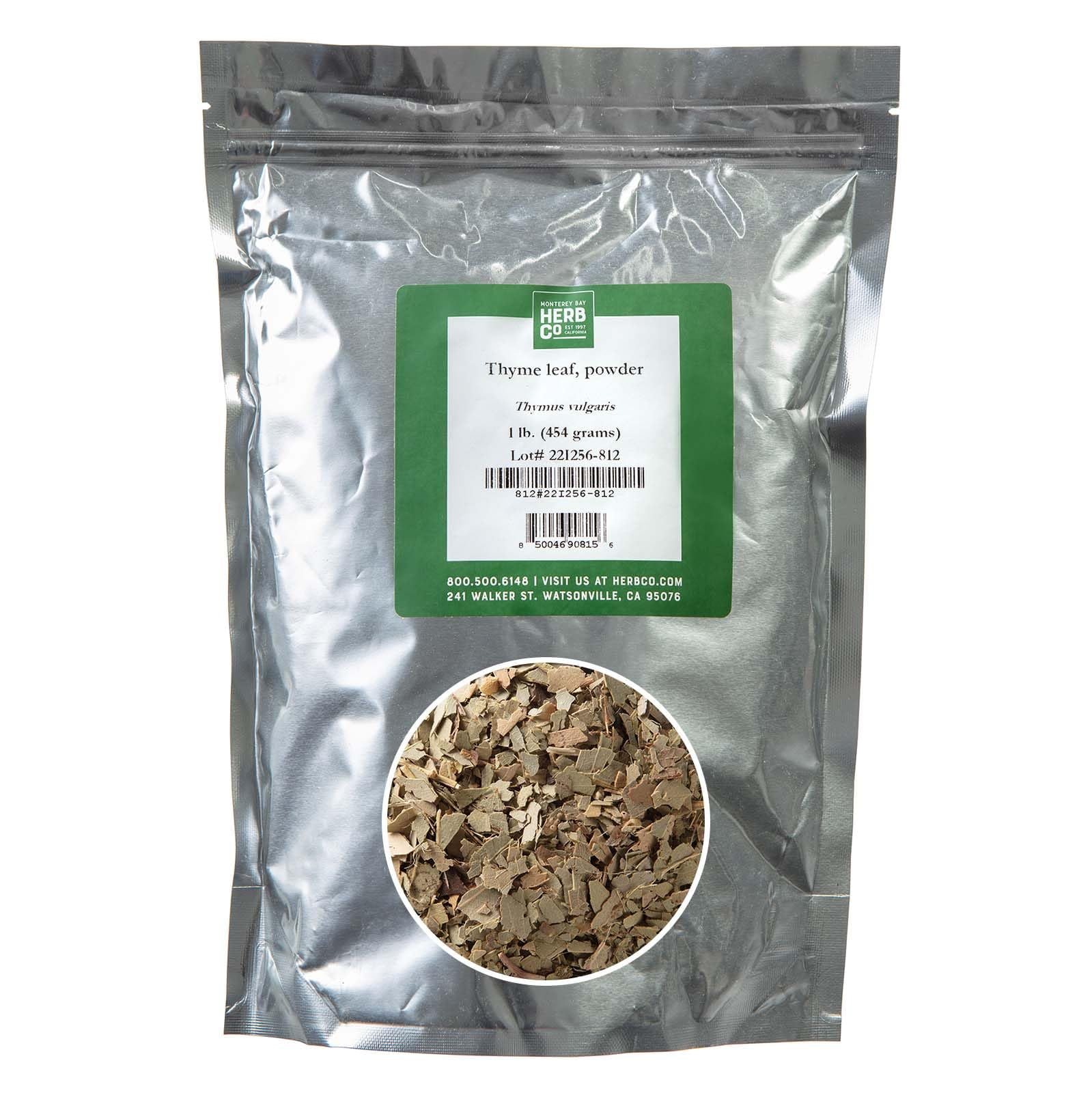 Monterey Bay Herb Co MSF2 Thyme Leaf Powder Mediterranean Herb for