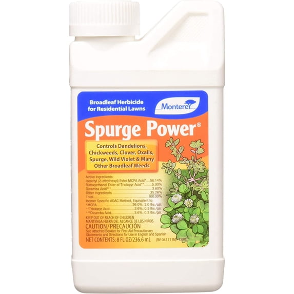 Monterey Broadleaf Herbicide Fertilizer, 8 oz with Control Spurge
