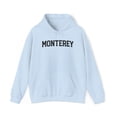 thumbnail image 1 of Monterey Ca California Moving Away Hoodie, Gifts, Hooded Sweatshirt, 1 of 4