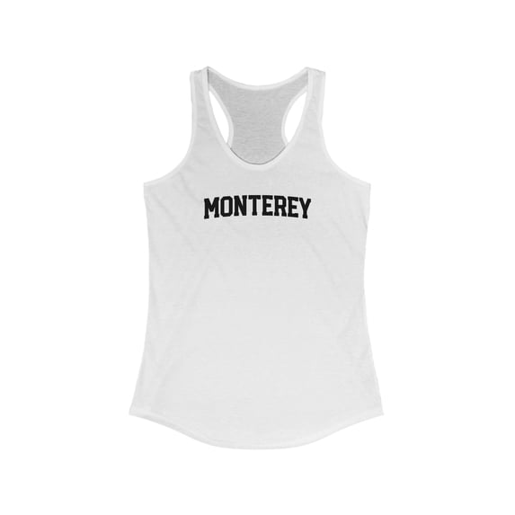 Monterey Ca California Moving Away Tank Top Gifts Shirt Womens Sleeveless