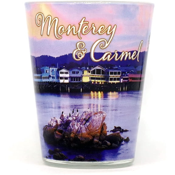 Monterey-Carmel California Photo Collage Shot Glass