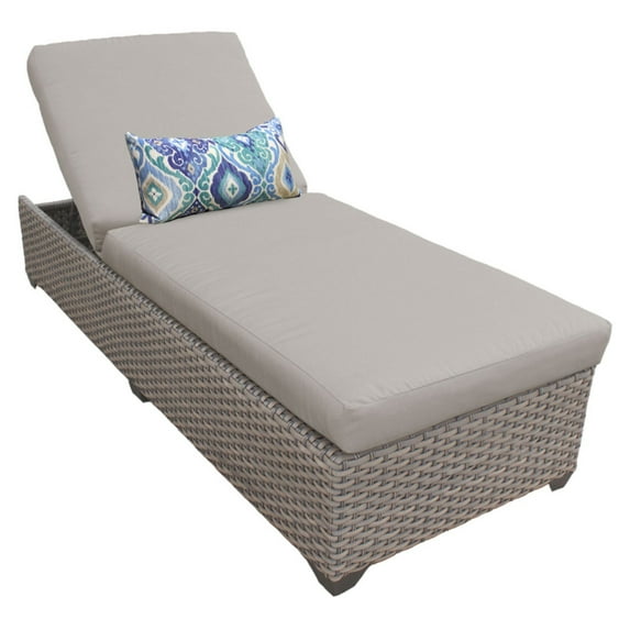 Monterey Chaise Outdoor Wicker Patio Furniture