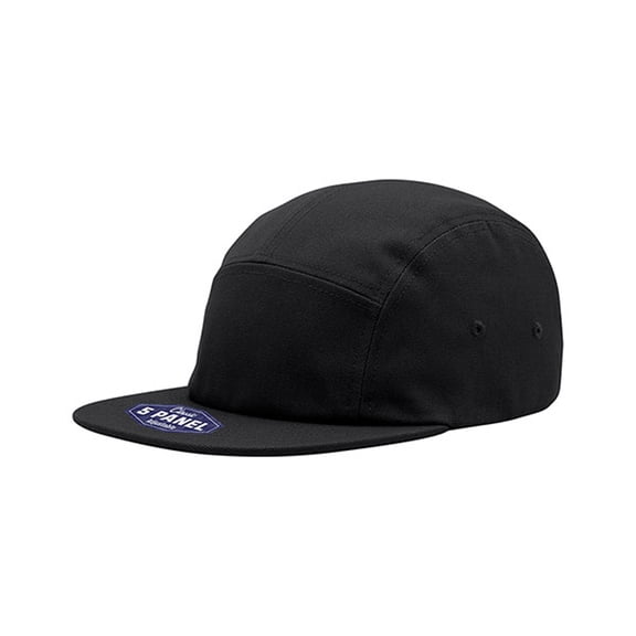 Monterey Club 5 Panel Classic Canvas Jockey Camper Cap #C586