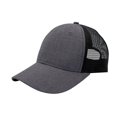 thumbnail image 1 of Monterey Club Heather Suiting Trucker Cap #C560, 1 of 2
