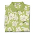 thumbnail image 1 of Monterey Club Ladies Flower Print Short Sleeve Golf Polo Shirt #2550, 1 of 2