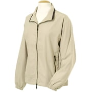 Monterey Club Ladies Microfiber Satin Peached Full Front Zipper Jacket #2768