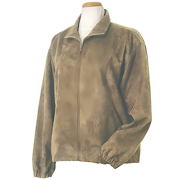 Monterey Club Ladies Polyester Suede Peached Long Sleeve Jacket #2754