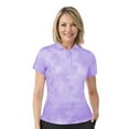 thumbnail image 1 of Monterey Club Ladies Short Sleeve Abstract Print Golf Polo Shirt #4530, 1 of 2