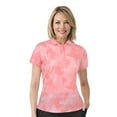 thumbnail image 1 of Monterey Club Ladies Short Sleeve Abstract Print Golf Polo Shirt #4530, 1 of 2