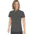 thumbnail image 1 of Monterey Club Ladies Short Sleeve Track Print Golf Polo Shirt #4528, 1 of 2