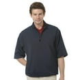 thumbnail image 1 of Monterey Club Men's 1/2 Zip Short Sleeve Active Golf Windbreaker #1798, 1 of 2