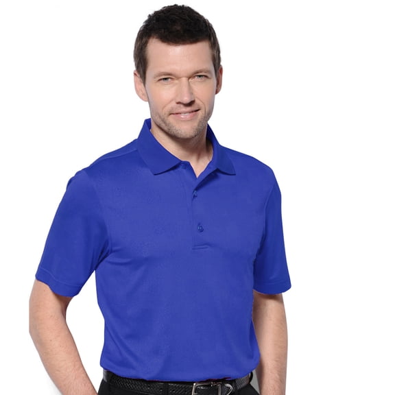 Monterey Club Men's Aero Emboss Texture Golf Polo Shirt #1206