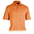 thumbnail image 1 of Monterey Club Men's Bamboo Charcoal Blend Texture Solid Golf Polo Shirt #3629, 1 of 2