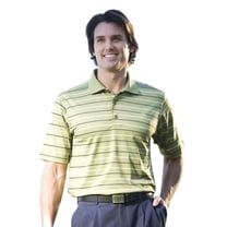 Monterey Club Men's Cape Stripe Jersey Golf Polo Shirt #1626