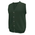 thumbnail image 1 of Monterey Club Men's Classic Cotton Button Down Vest #7235, 1 of 2