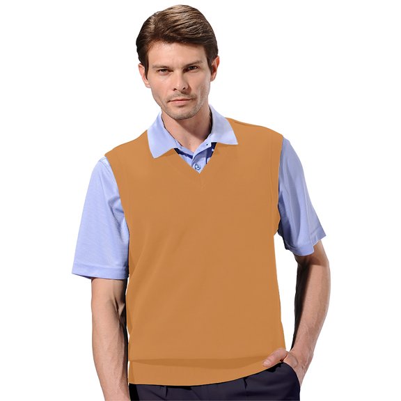 Monterey Club Men's Classic French Rib Knit fabric V-Neck Vest #3925