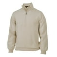 thumbnail image 1 of Monterey Club Men's Classic Midweight Knit 1/2 Zip Pullover #1932, 1 of 2
