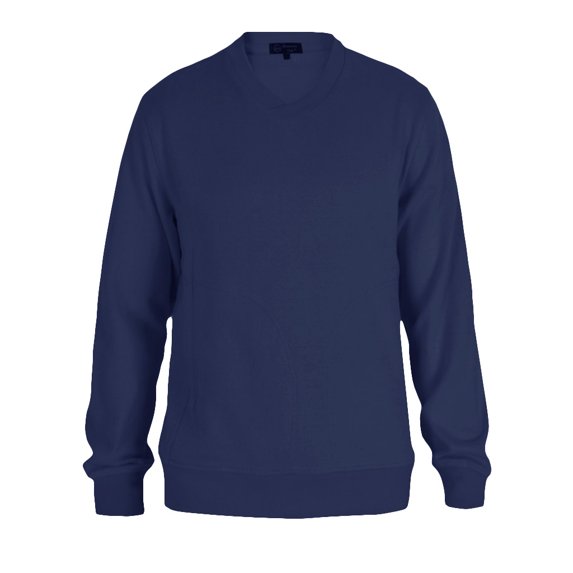 Monterey Club Men's Classic Midweight Knit V-Neck Pullover #1934