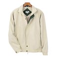 thumbnail image 1 of Monterey Club Men's Classic Peached Poplin Long Sleeve Zip Up Jacket #7118, 1 of 2