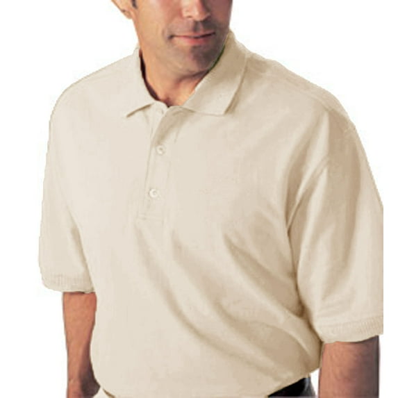Monterey Club Men's Combed Cotton Solid Pique Golf Polo Shirt #3200