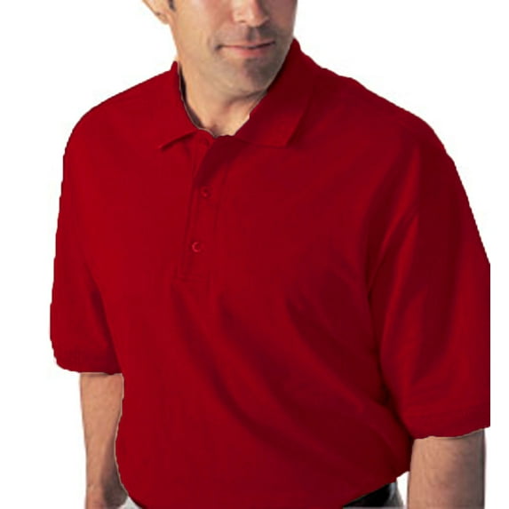 Monterey Club Men's Combed Cotton Solid Pique Golf Polo Shirt #3200