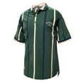 thumbnail image 1 of Monterey Club Men's Combed Cotton Vertical Stripe Jersey Sport Golf Polo Shirt #3074, 1 of 2