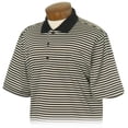 thumbnail image 1 of Monterey Club Men's Cotton Jersey Stripe Golf Polo Shirt #1266, 1 of 2