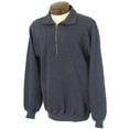 thumbnail image 1 of Monterey Club Men's Cotton/Polyester Half Zip Long Sleeve Pullover #7246, 1 of 2